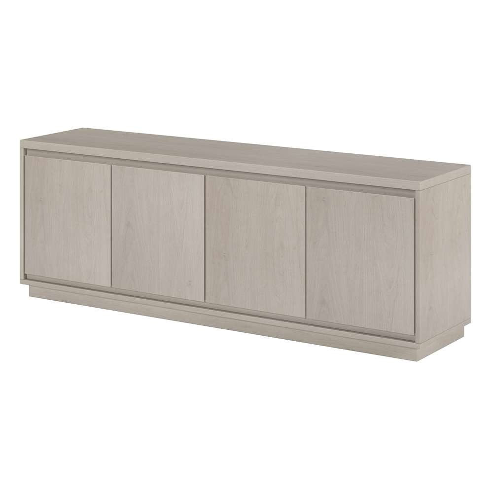 Hudson & Canal - Presque Rectangular TV Stand for TVs up to 75in in Alder White - TV1943 veiw 4