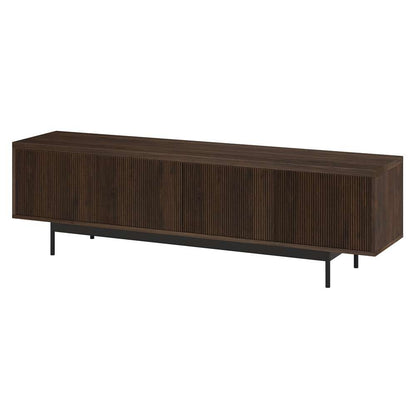 Hudson & Canal - Whitman Rectangular TV Stand for TVs up to 75in in Alder Brown - TV1933 veiw 4