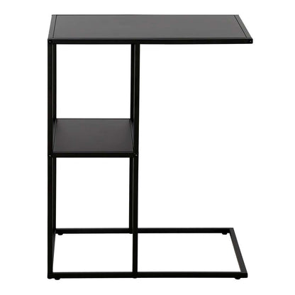 Hudson & Canal - Winthrop 20in Wide Rectangular Side Table in Blackened Bronze - ST1356 veiw 3