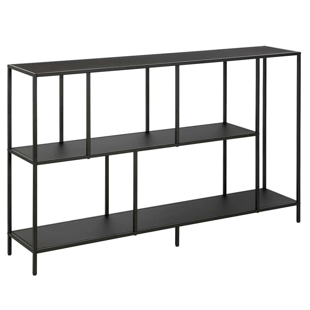 Hudson & Canal - Winthrop 52in Wide Rectangular Console Table in Blackened Bronze - AT0914 veiw 1