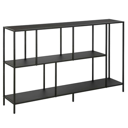 Hudson & Canal - Winthrop 52in Wide Rectangular Console Table in Blackened Bronze - AT0914 veiw 1