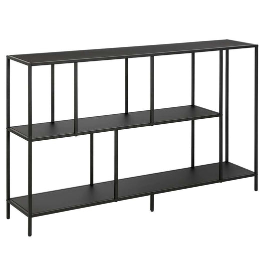 Hudson & Canal - Winthrop 52in Wide Rectangular Console Table in Blackened Bronze - AT0914 veiw 1
