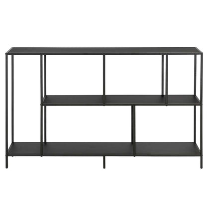 Hudson & Canal - Winthrop 52in Wide Rectangular Console Table in Blackened Bronze - AT0914 veiw 3