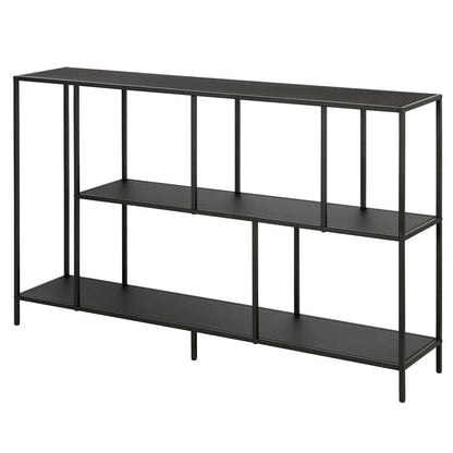 Hudson & Canal - Winthrop 52in Wide Rectangular Console Table in Blackened Bronze - AT0914 veiw 4