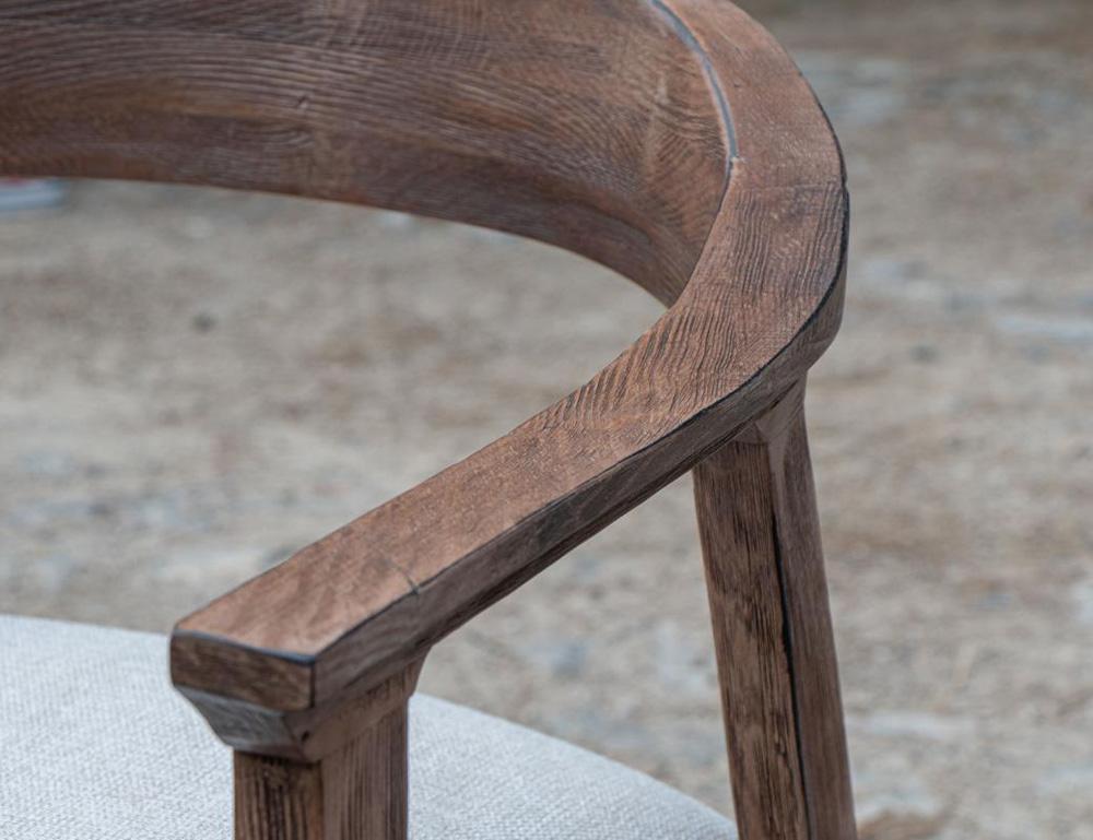 IFD - Sahara Solid Wood Chair w/Uph. Seat - IFD2951CHRBN veiw 4