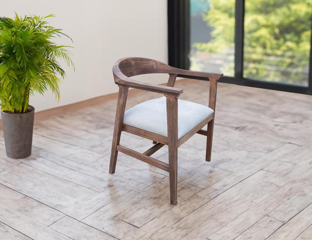 IFD - Sahara Solid Wood Chair w/Uph. Seat - IFD2951CHRBN veiw 5