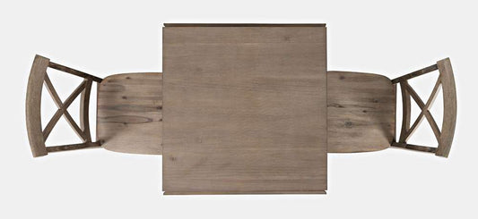 Jofran - Eastern Tides Three Piece Cross-Back Coastal Dining Set - 2148-30370KDKT veiw 2