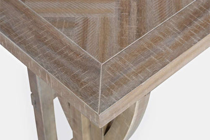 Jofran - Fairview Counter Height Sofa Table Set with Three Stools - Ash - 1933-74 veiw 3