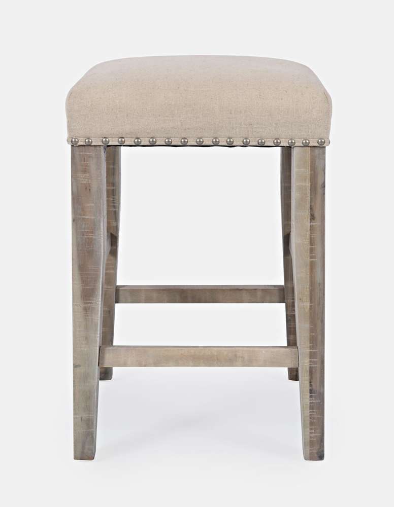 Jofran - Fairview Counter Height Sofa Table Set with Three Stools - Ash - 1933-74 veiw 4