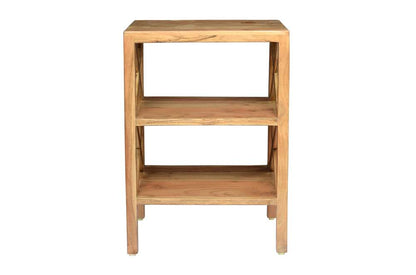 Jofran - Global Archive Solid Wood X-Side Accent Table - Natural - 1730-37 veiw 2