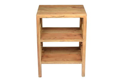 Jofran - Global Archive Solid Wood X-Side Accent Table - Natural - 1730-37 veiw 3