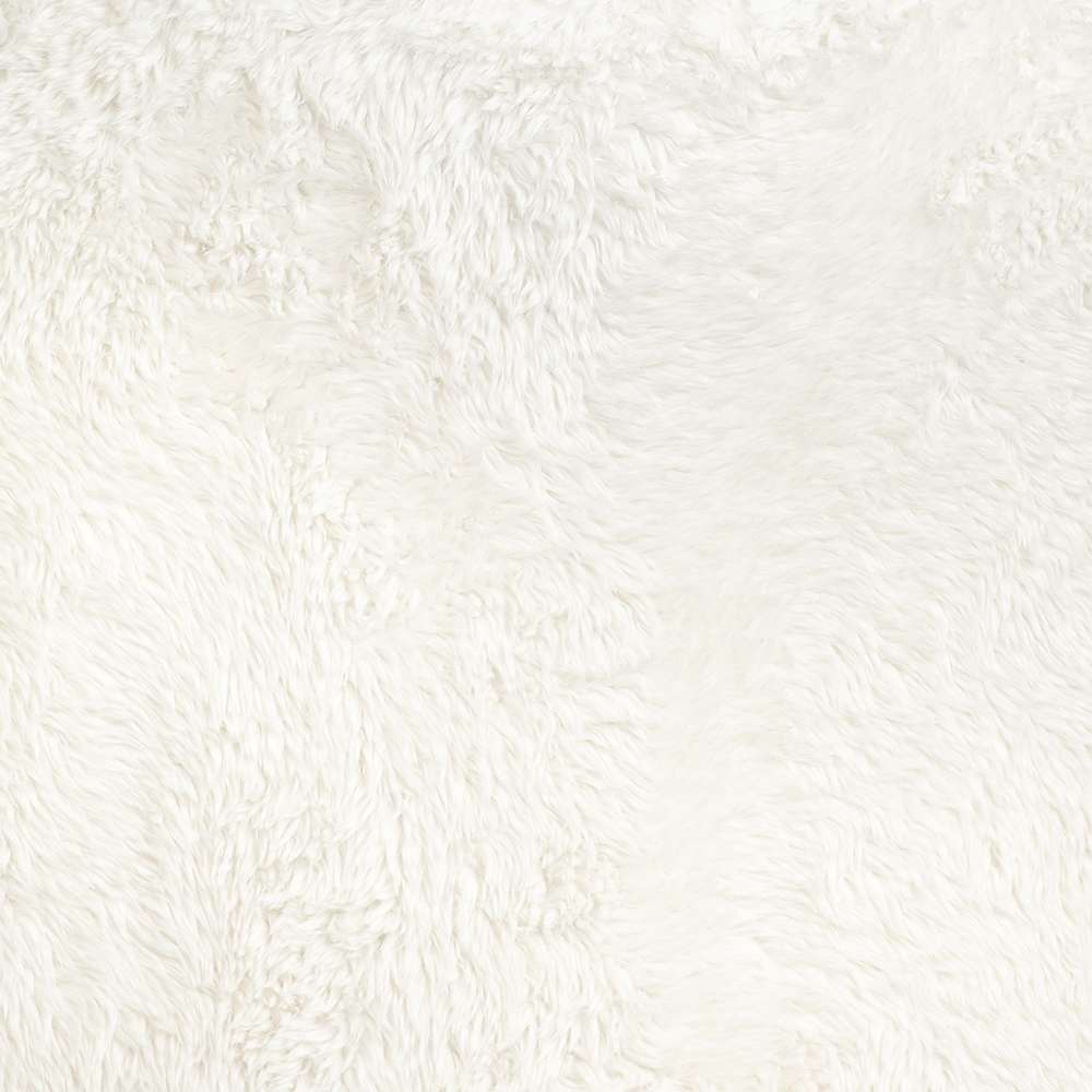 Jofran - Huggy Luxury Plush Faux Fur Upholstered Storage Bench, Natural - HUGGYKD-BN-NATURAL veiw 3