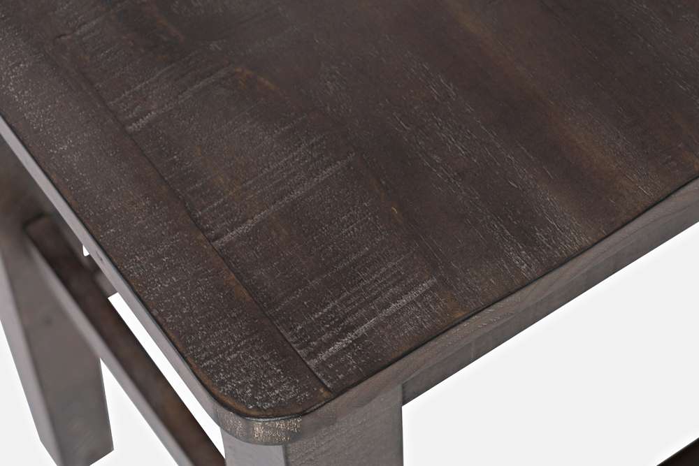 Jofran - Madison County Reclaimed Pine Console Table Set with 3 Stools - Barnwood Brown - 1700-78 veiw 3