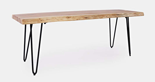 Jofran - Natures Edge 48 Solid Acacia Bench - Natural - 1985-48KD veiw 1
