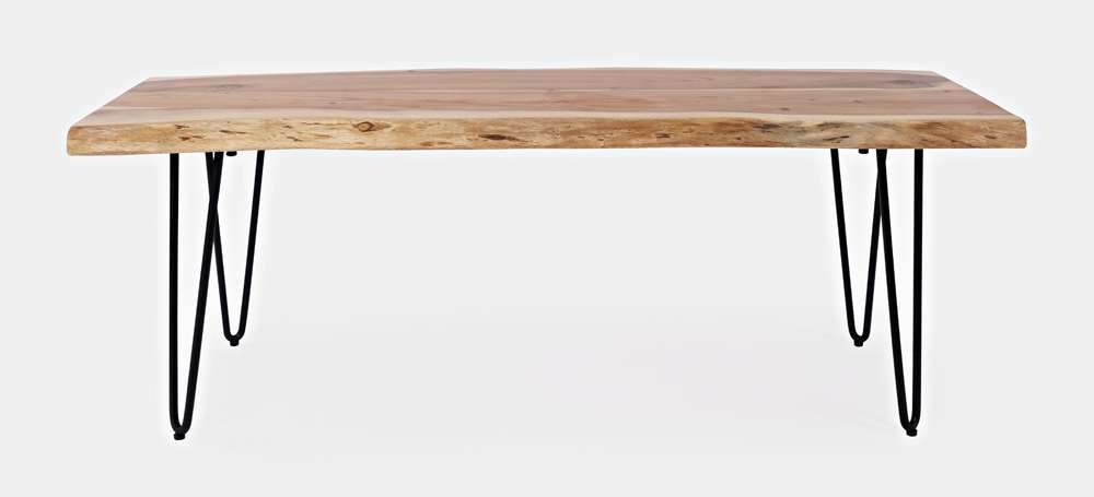 Jofran - Natures Edge 48 Solid Acacia Bench - Natural - 1985-48KD veiw 2