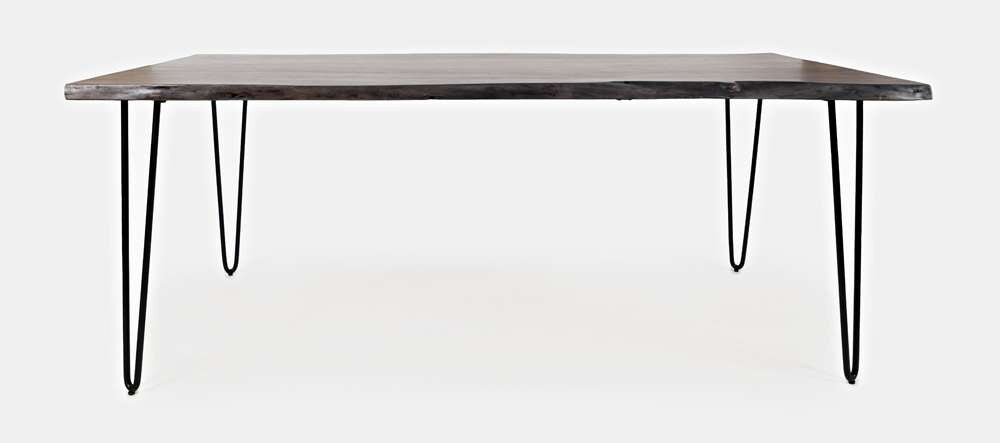 Jofran - Natures Edge Solid Acacia 79in Dining Table - Slate - 1981-79 veiw 2