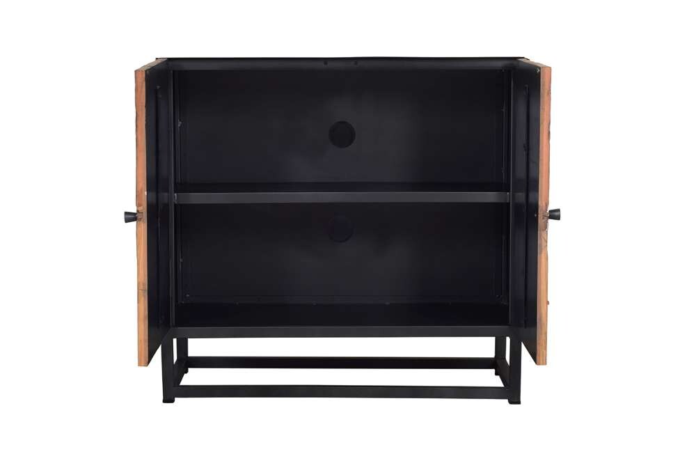 Jofran - Reclaimed Wood Astral Plains 2 Door Accent Cabinet - Grey Wash - 1929-32 veiw 3