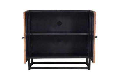 Jofran - Reclaimed Wood Astral Plains 2 Door Accent Cabinet - Grey Wash - 1929-32 veiw 3