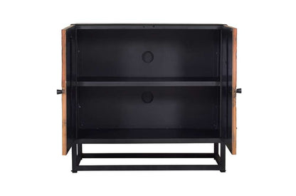 Jofran - Reclaimed Wood Astral Plains 2 Door Accent Cabinet - Natural - 1928-32 veiw 3