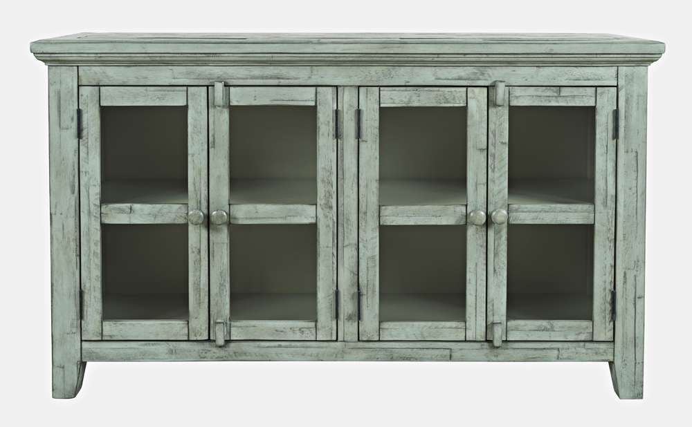 Jofran - Rustic Shores Coastal Style 54in Distressed Acacia Credenza Cabinet - 1615-5432 veiw 3