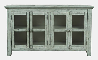 Jofran - Rustic Shores Coastal Style 54in Distressed Acacia Credenza Cabinet - 1615-5432 veiw 3