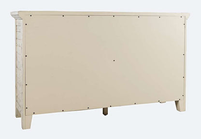 Jofran - Rustic Shores Coastal Style 54in Distressed Acacia Credenza Cabinet - 1610-5432 veiw 9
