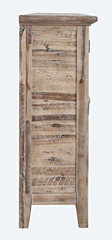 Jofran - Rustic Shores Coastal Style 70in Distressed Accent Cabinet - 2125-70 veiw 4