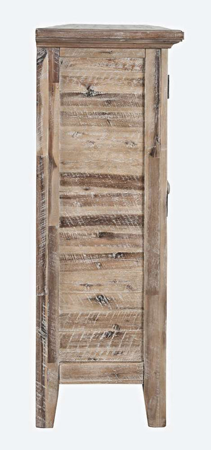Jofran - Rustic Shores Coastal Style 70in Distressed Accent Cabinet - 2125-70 veiw 4