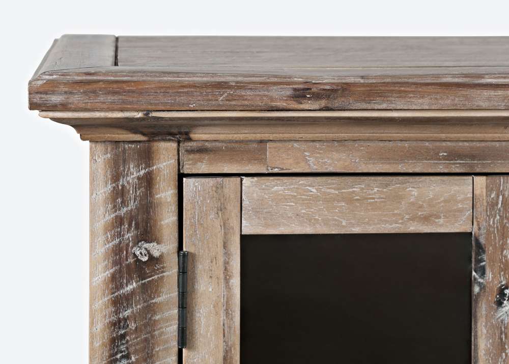 Jofran - Rustic Shores Coastal Style 70in Distressed Accent Cabinet - 2125-70 veiw 6