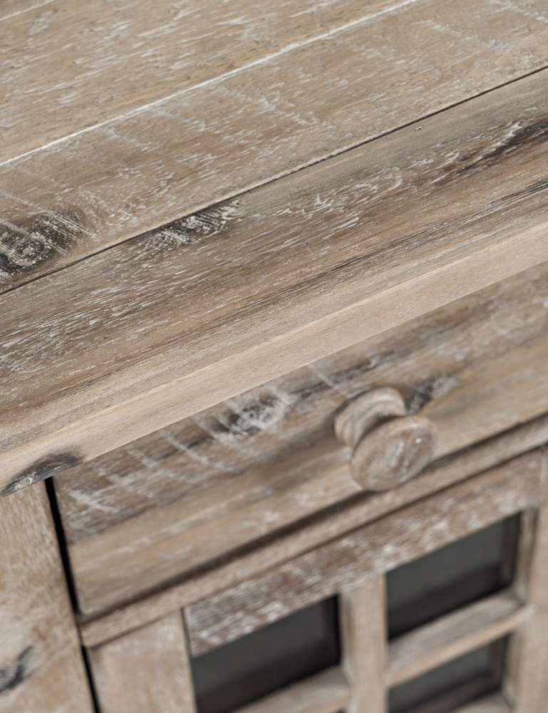 Jofran - Rustic Shores Coastal Style USB Charging Chairside Table - 2125-22 veiw 7