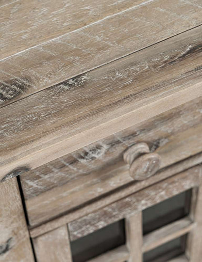 Jofran - Rustic Shores Coastal Style USB Charging Chairside Table - 2125-22 veiw 7