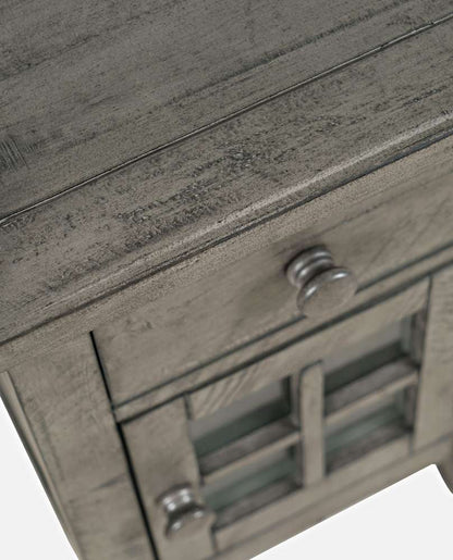 Jofran - Rustic Shores Coastal Style USB Charging Chairside Table - 2130-22 veiw 8