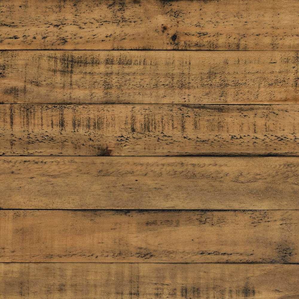 Jofran - Telluride Rustic Distressed Acacia 50in Coffee Table with Caster Wheels and Pull-Through Drawers, Gold - 1800-11 veiw 3