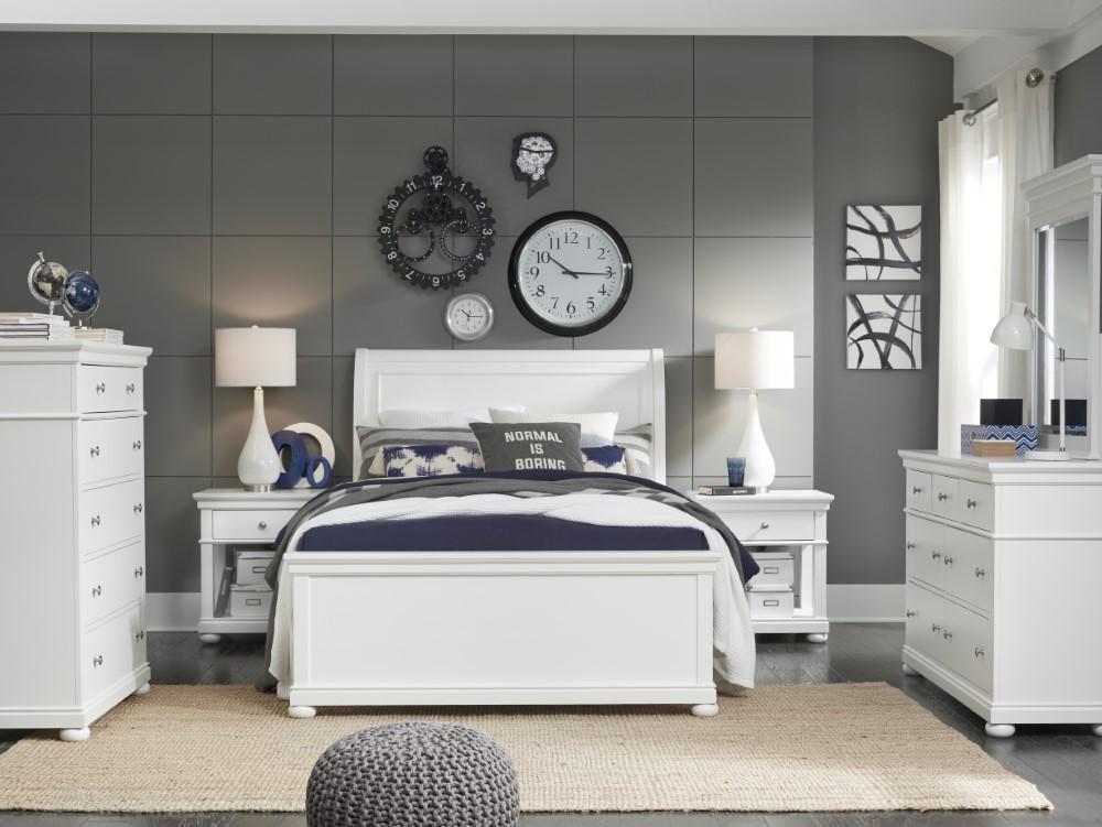 Legacy Classic Kids - Canterbury Complete Queen Sleigh Bed - 9815-4305K veiw 3