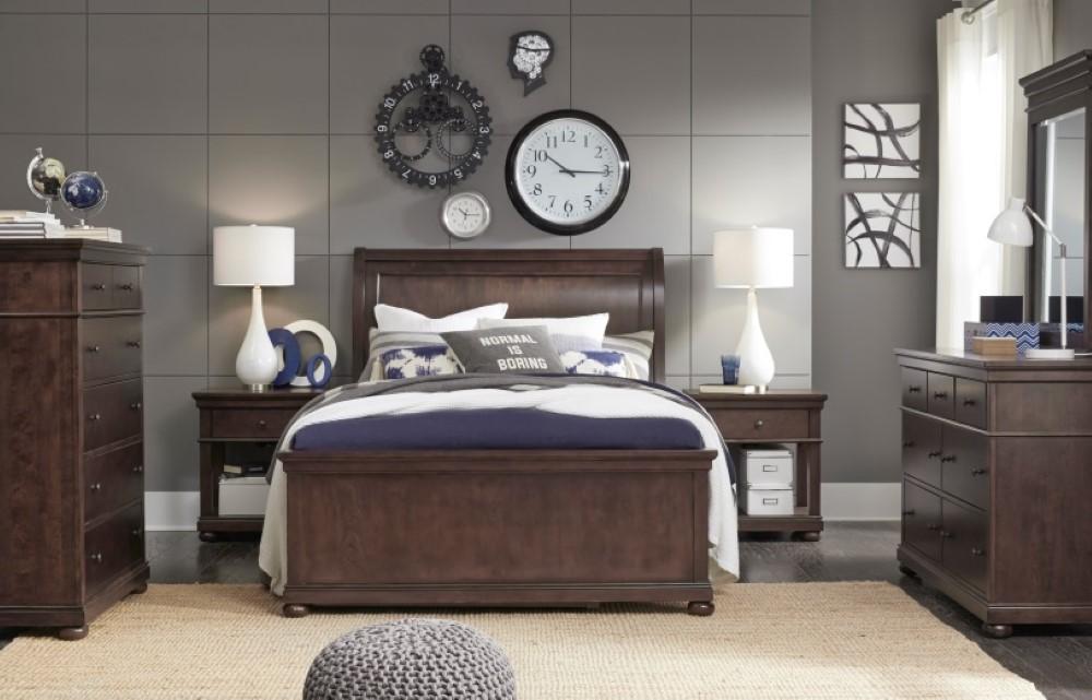 Legacy Classic Kids - Canterbury Complete Twin Sleigh Bed - 9814-4303K veiw 3