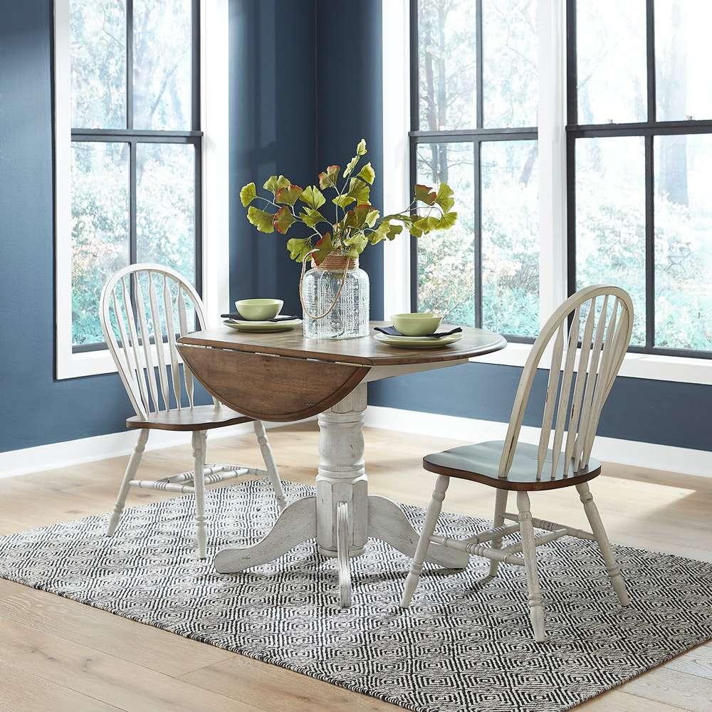Liberty Furniture - Carolina Crossing 3 Piece Drop Leaf Set  - 186W-CD-3DLS veiw 1