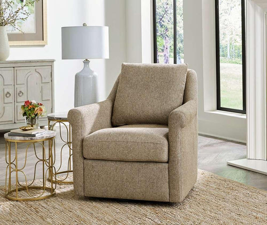 Liberty Furniture - Landcaster Upholstered Accent Chair Cocoa - 714-ACH15-BR veiw 1