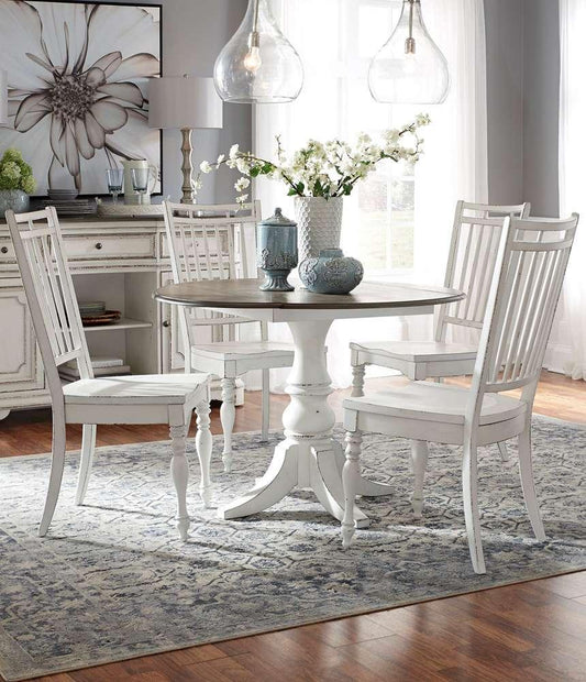Liberty Furniture - Magnolia Manor Opt 5 Piece Drop Leaf Set  - 244-CD-O5DLS veiw 1