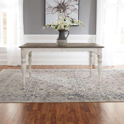 Liberty Furniture - Magnolia Manor 6 Piece Leg Table Set  - 244-CD-6LTS veiw 3