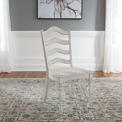Liberty Furniture - Magnolia Manor 6 Piece Leg Table Set  - 244-CD-6LTS veiw 4