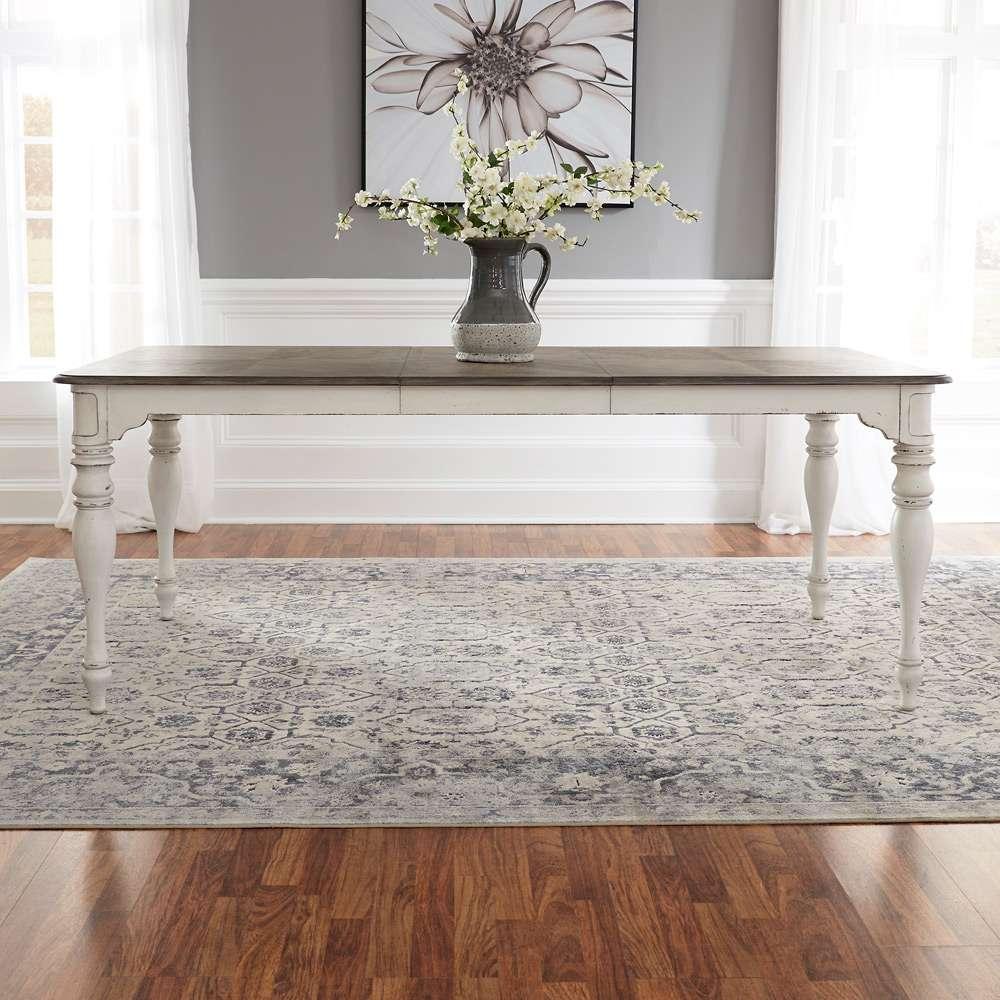 Liberty Furniture - Magnolia Manor 7 Piece Leg Table Set  - 244-CD-7LGS veiw 3