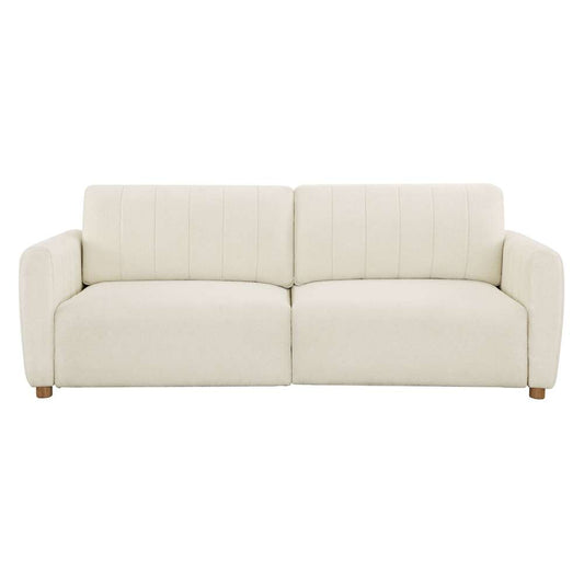 Serta - Isak Convertible Sofa, Ivory by Lifestyle Solutions - 113A010IVO veiw 2