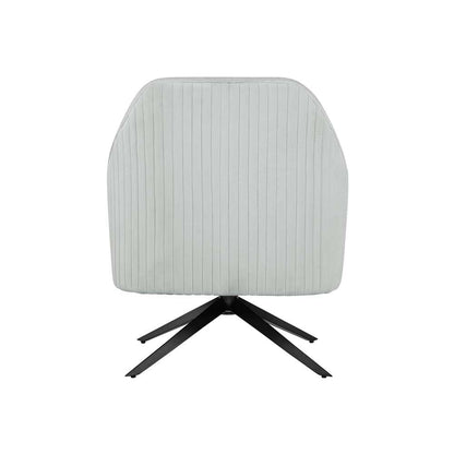 Lifestyle Solutions - Oskar Swivel Accent Chair, Light Grey - 171A004LTG veiw 6