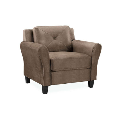 Lifestyle Solutions - Highland Chair with Rolled Arms, Brown  - CCHRFKS1M26BRRA veiw 1