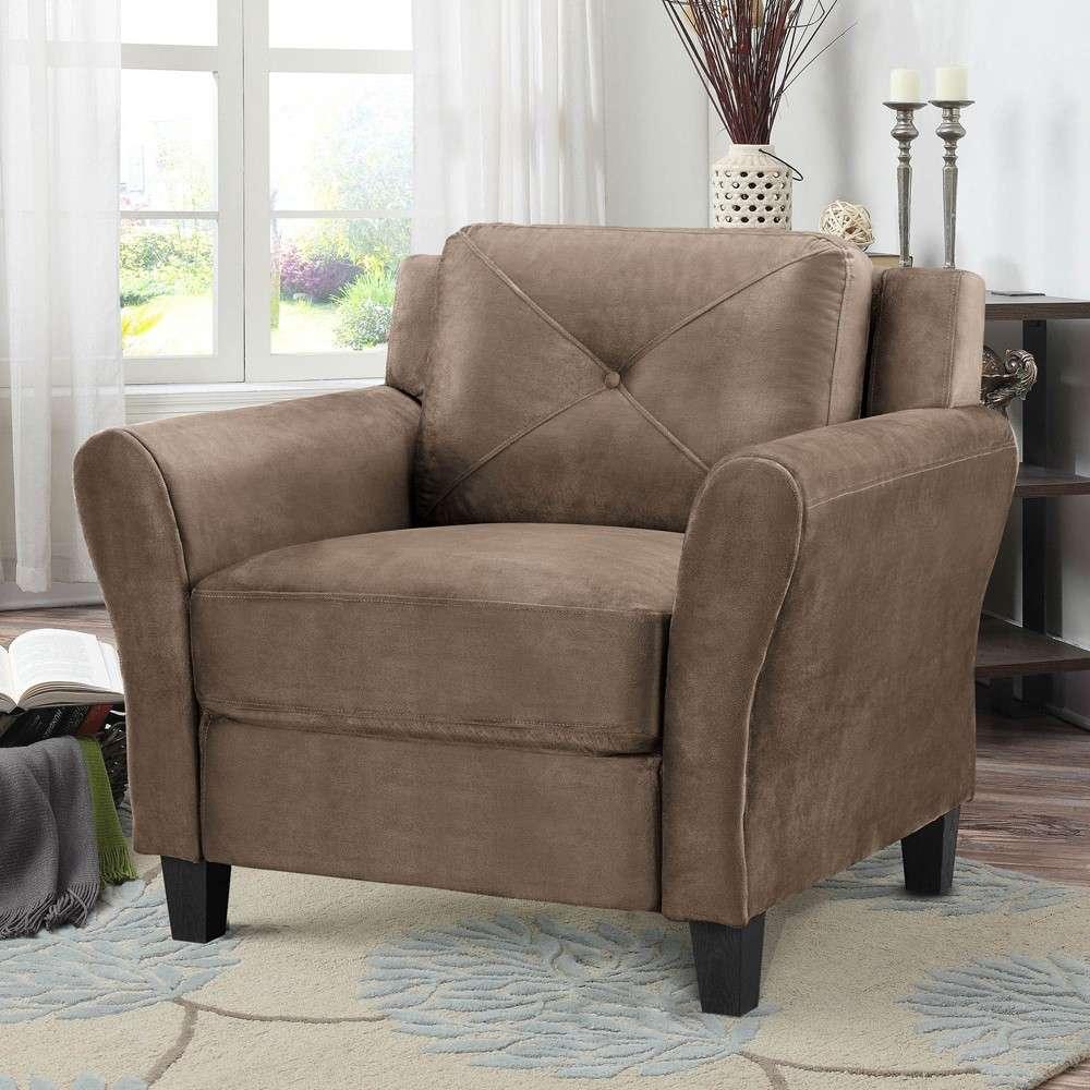 Lifestyle Solutions - Highland Chair with Rolled Arms, Brown  - CCHRFKS1M26BRRA veiw 4