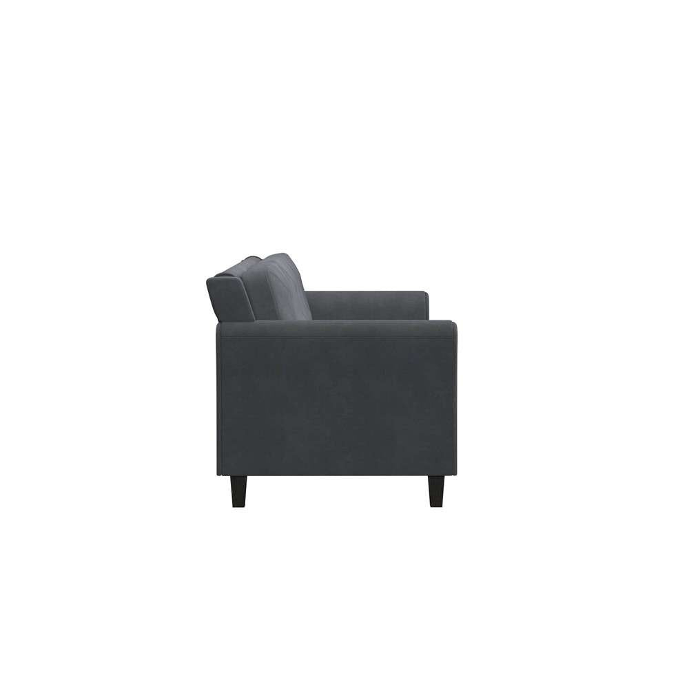 Lifestyle Solutions - Highland Sofa with Rolled Arms, Dark Grey  - CCHRFKS3M26DGRA veiw 2