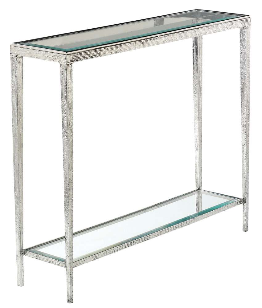 Maitland Smith - Jinx Small Nickel Console - HM1017N veiw 1