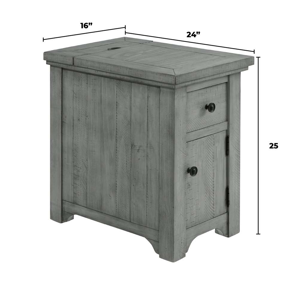 Martin Svensson Home -  Barn Door Coffee Table, Antique White - 890223 veiw 5