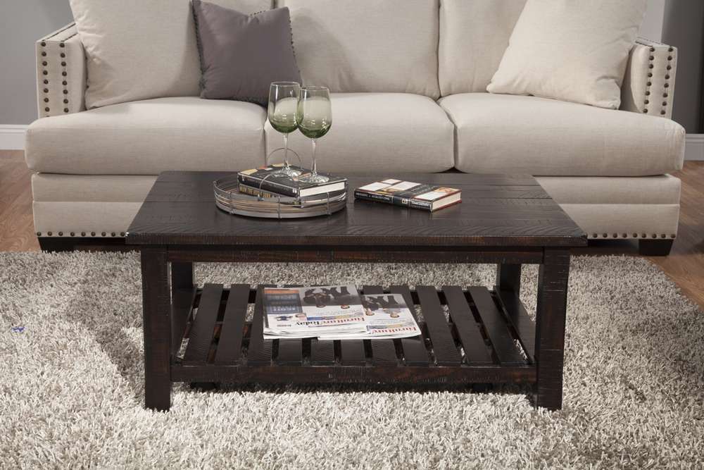 Martin Svensson Home -  Barn Door Coffee Table, Espresso - 890228 veiw 1