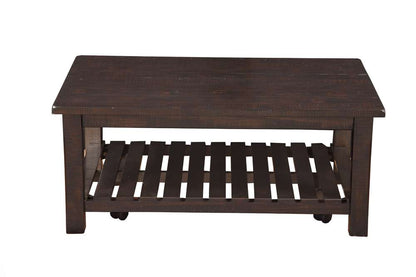 Martin Svensson Home -  Barn Door Coffee Table, Espresso - 890228 veiw 4